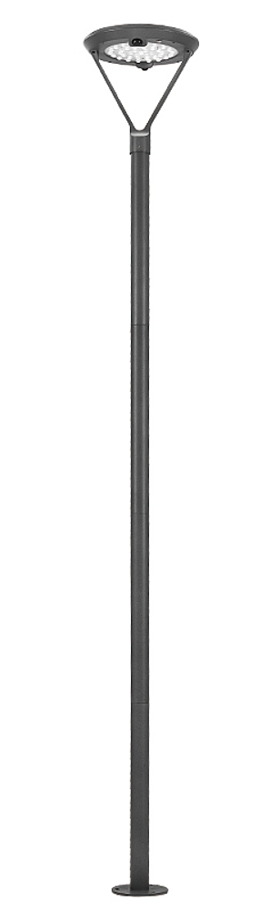 Lampadaire solaire 3000°K